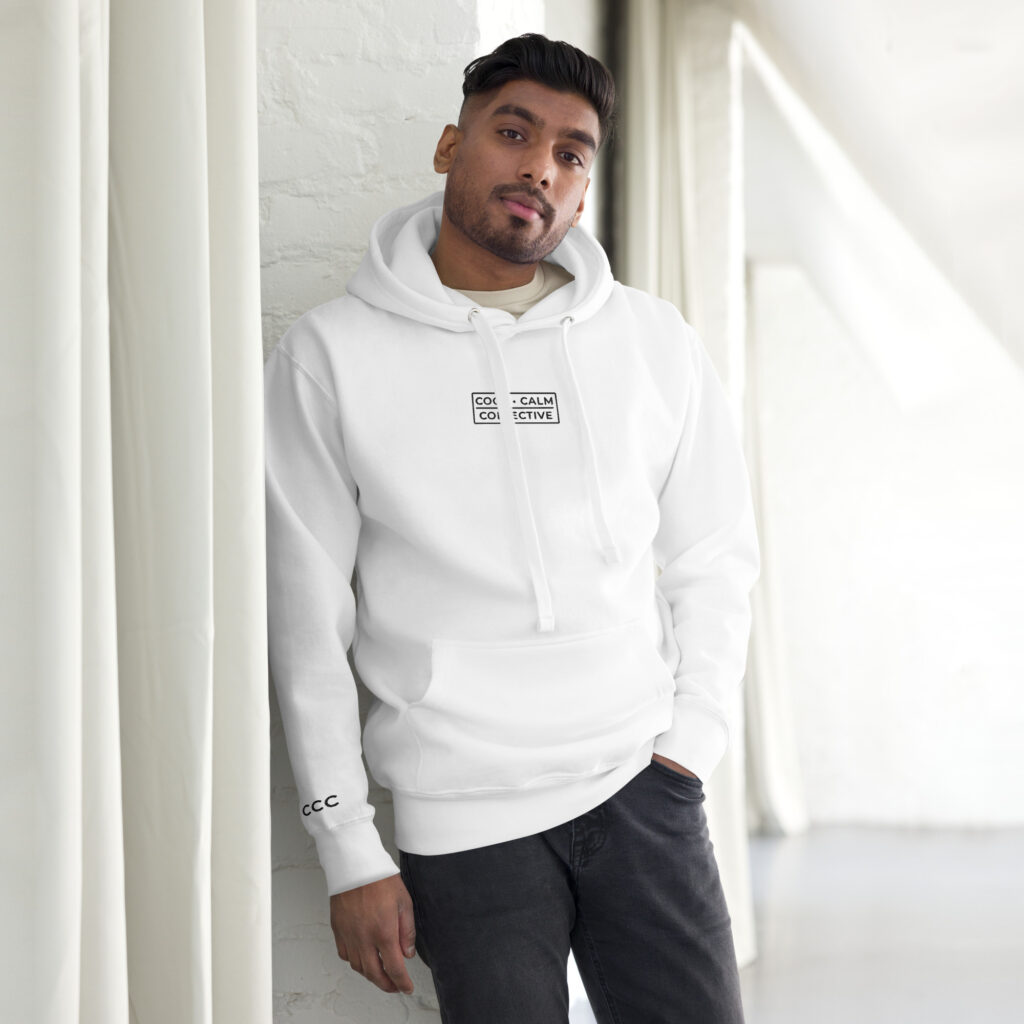 The Essential Calm Hoodie • White